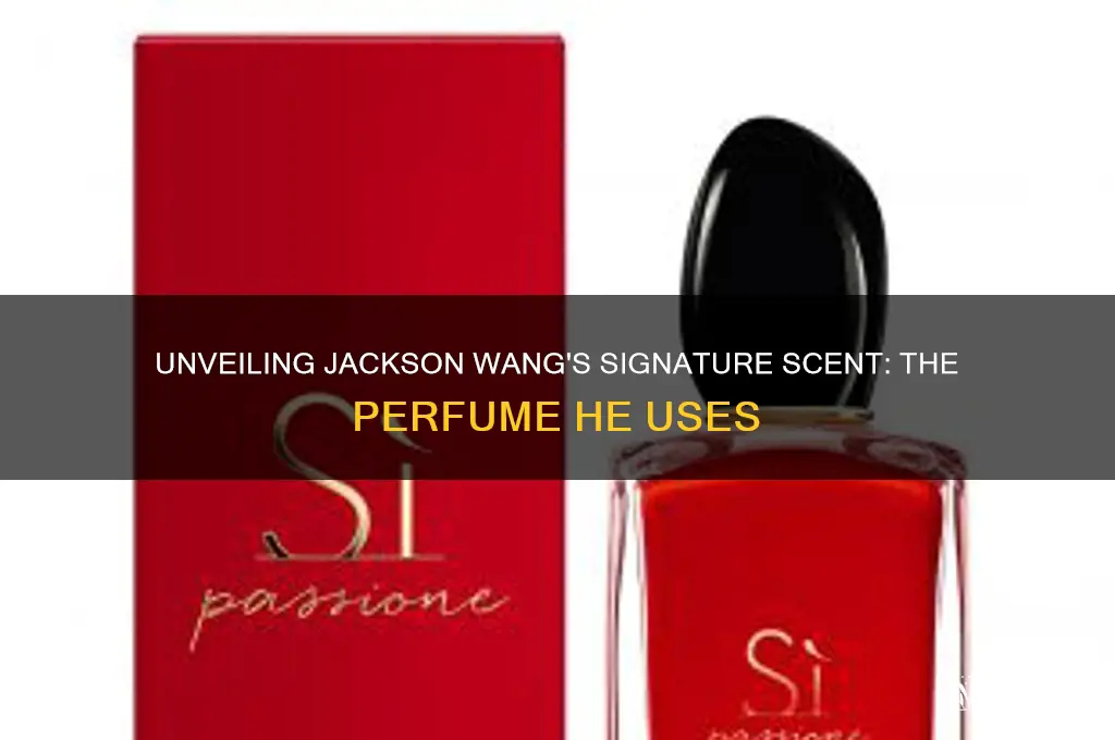 what perfume does jackson wang use