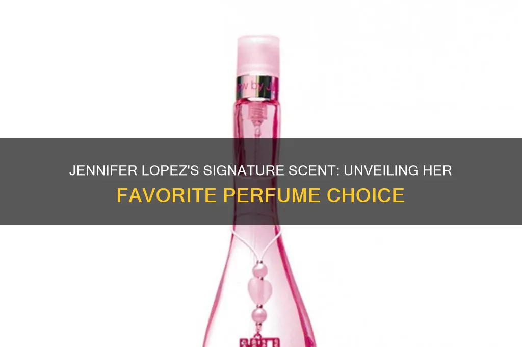 what perfume does jennifer lopez use