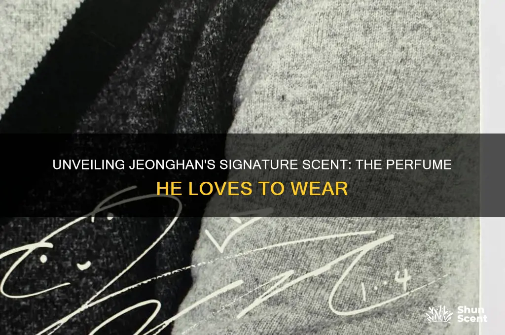 what perfume does jeonghan use