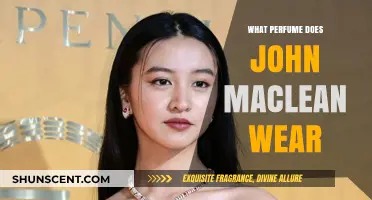 Unveiling John Maclean's Signature Scent: The Perfume He Wears