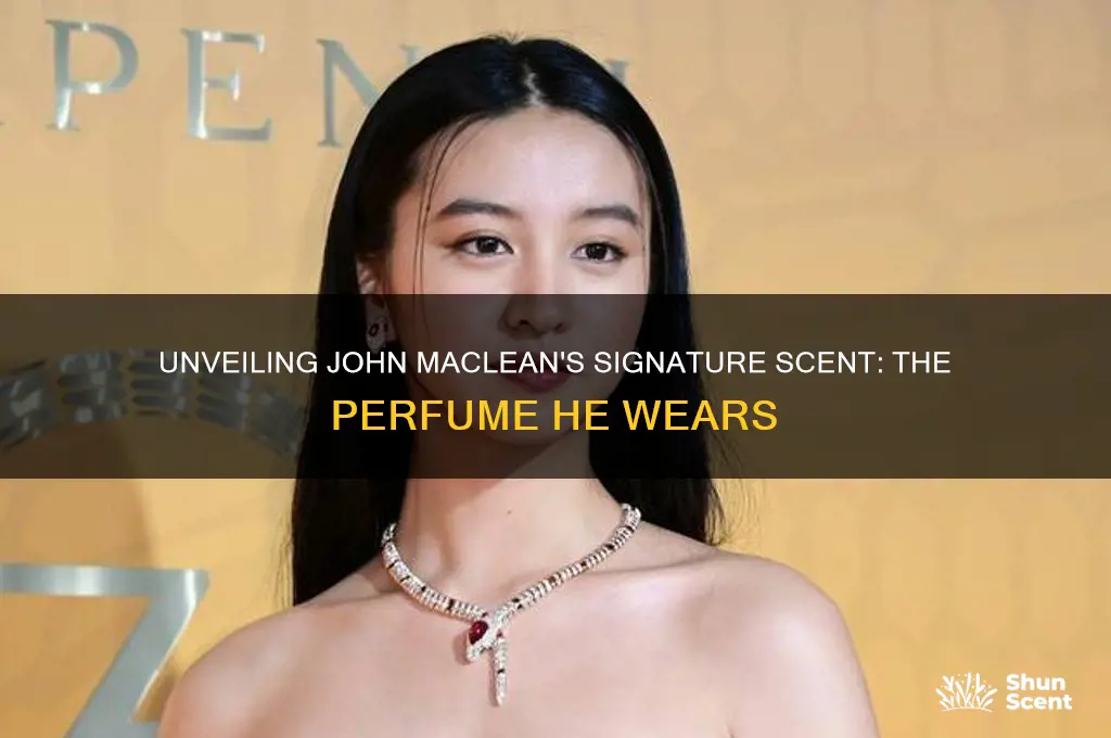 what perfume does john maclean wear