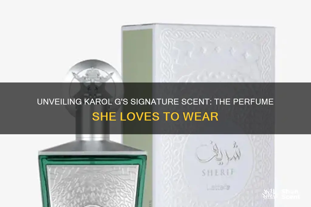 what perfume does karol g wear