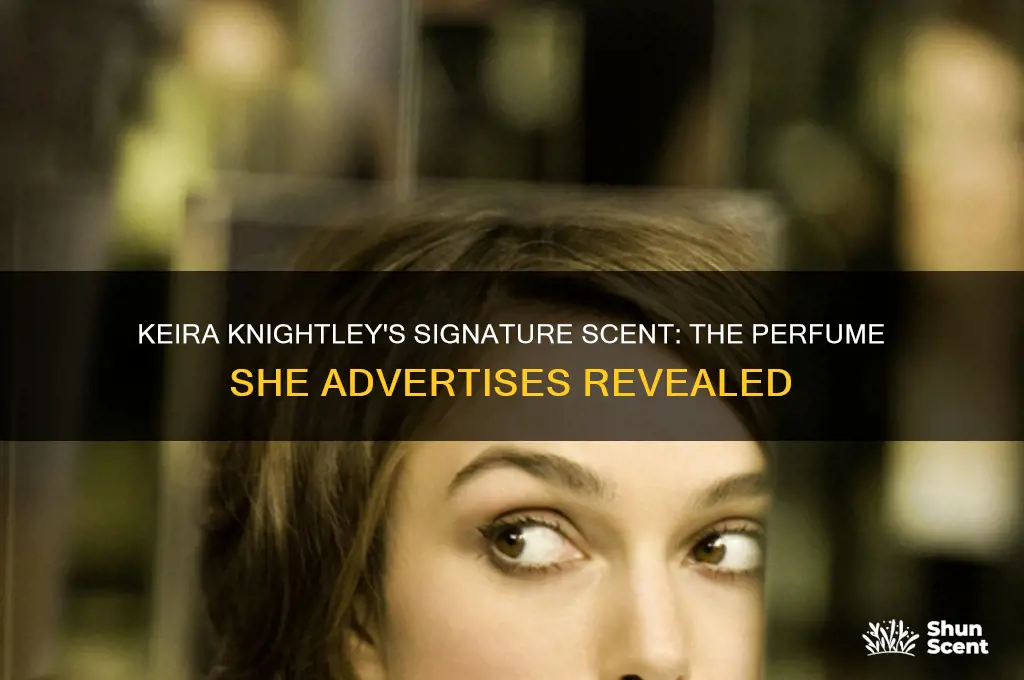what perfume does keira knightley advertise