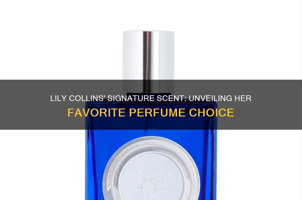 what perfume does lily collins wear