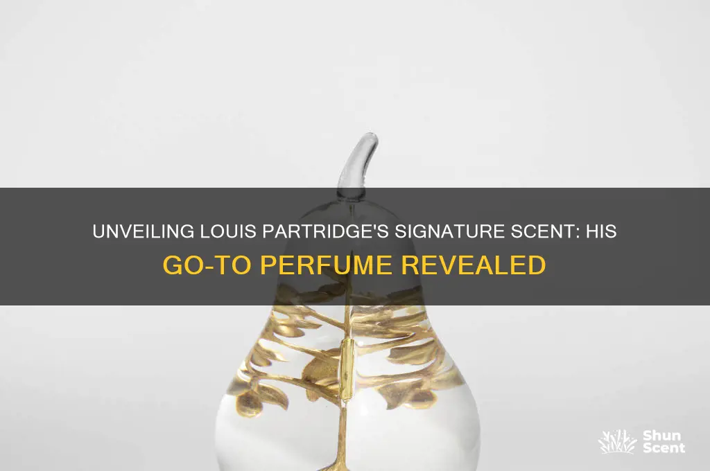 what perfume does louis partridge wear