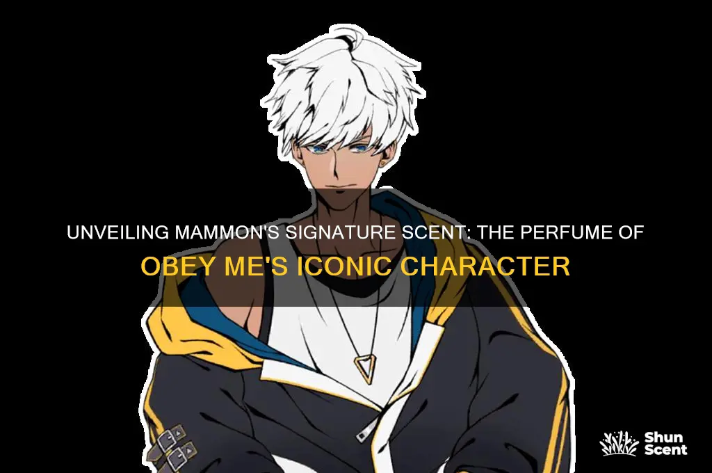 what perfume does mammon wear obey me