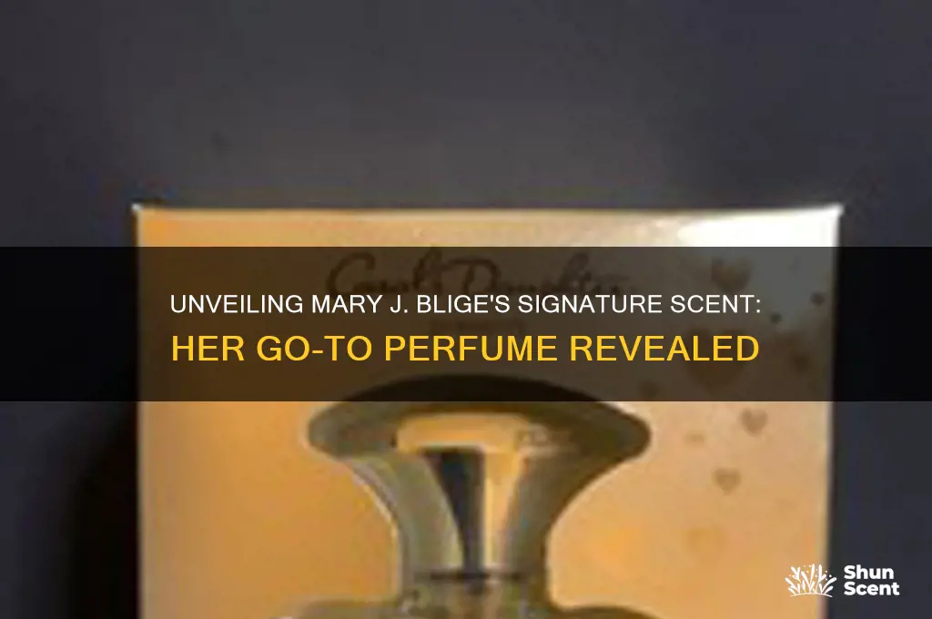 what perfume does mary j blige wear