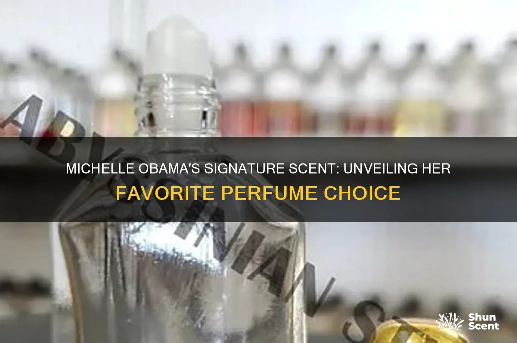 what perfume does michelle obama wear