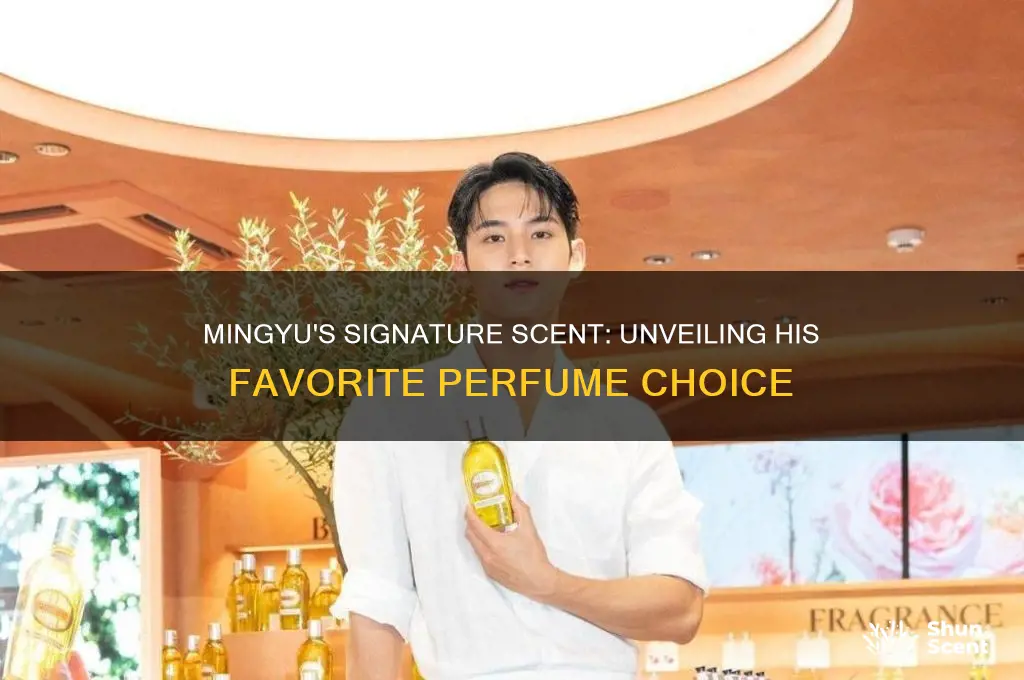 what perfume does mingyu use