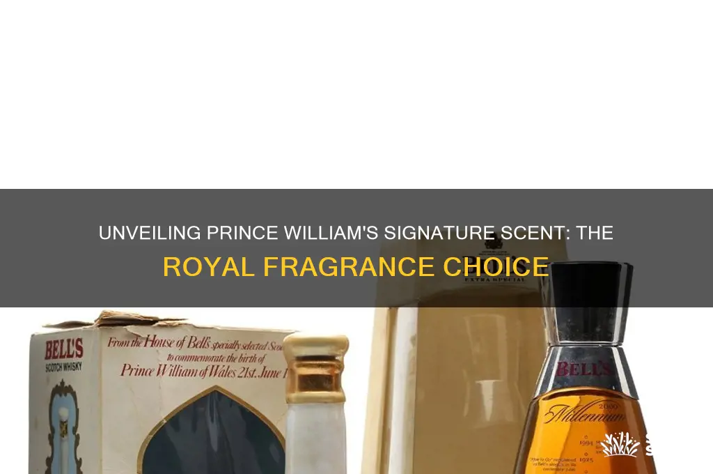what perfume does prince william wear