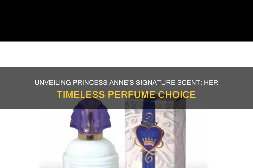 what perfume does princess anne wear