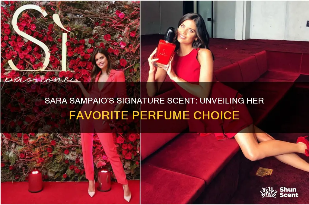 what perfume does sara sampaio wear