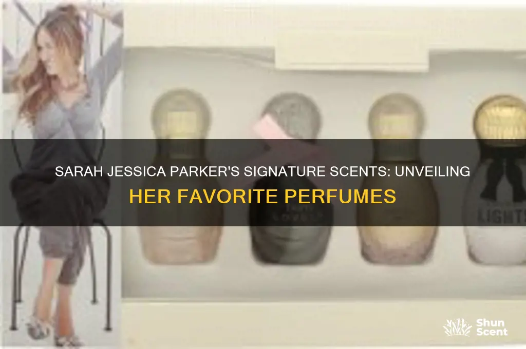 what perfume does sarah jessica parker wear