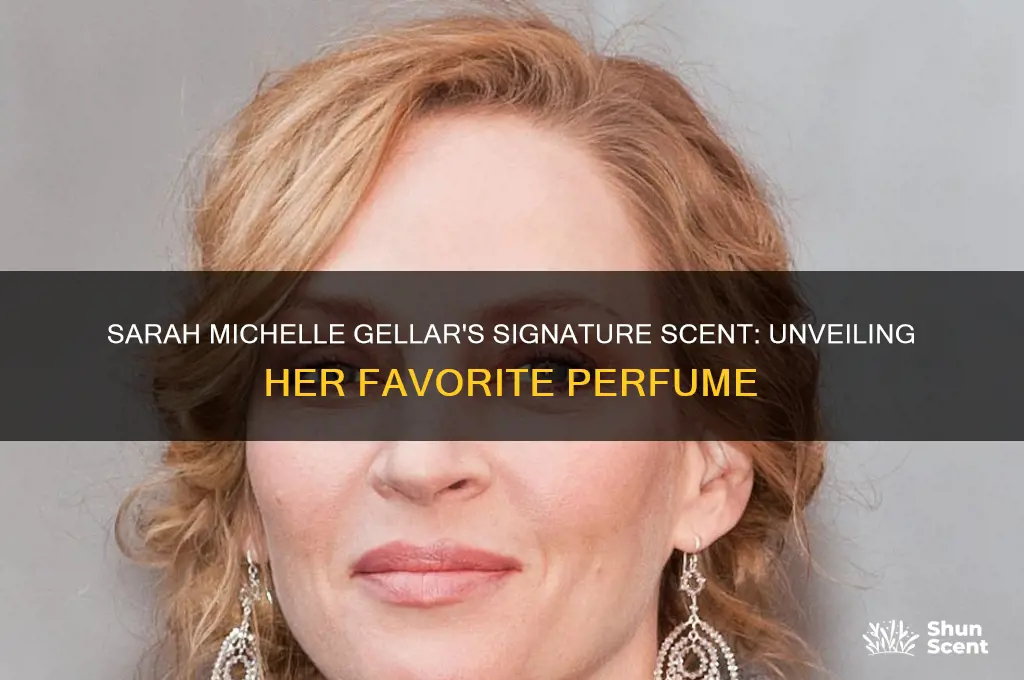 what perfume does sarah michelle gellar wear