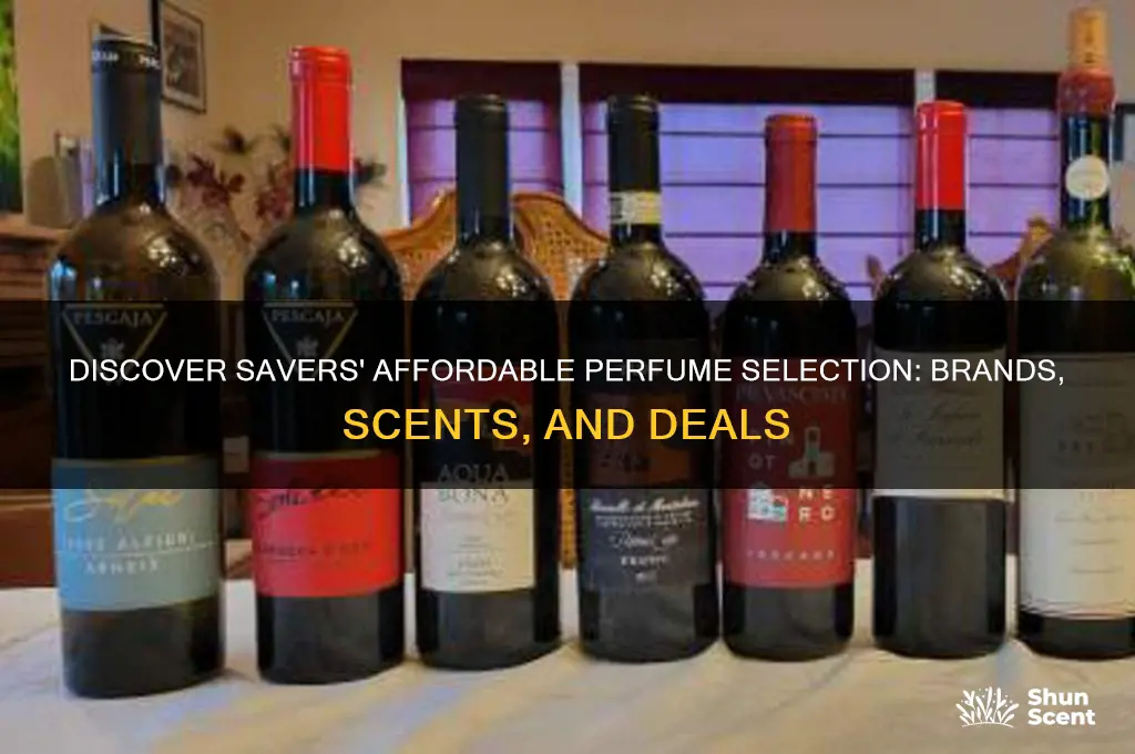 what perfume does savers sell