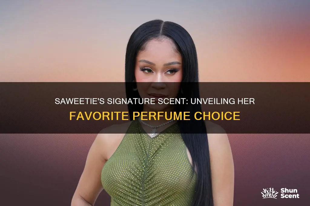 what perfume does saweetie wear