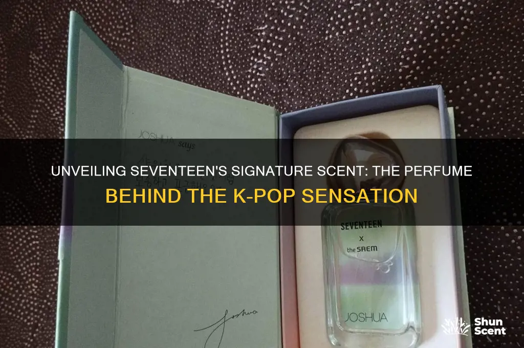 what perfume does seventeen use