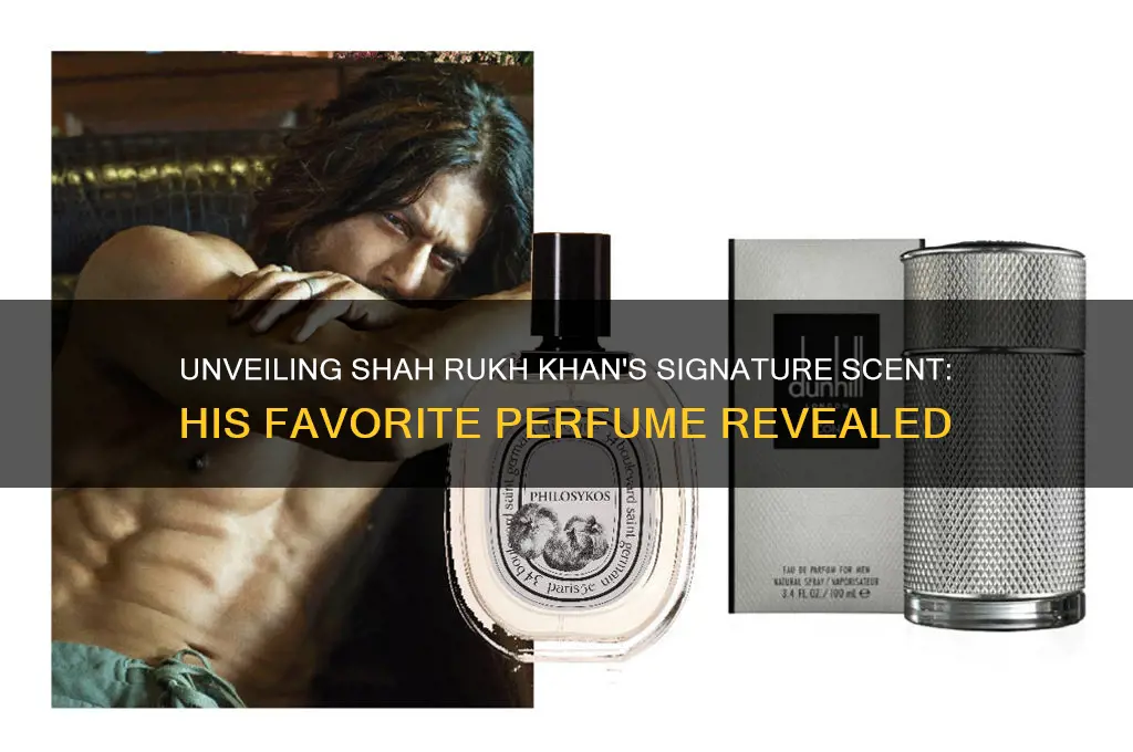 what perfume does shah rukh khan use