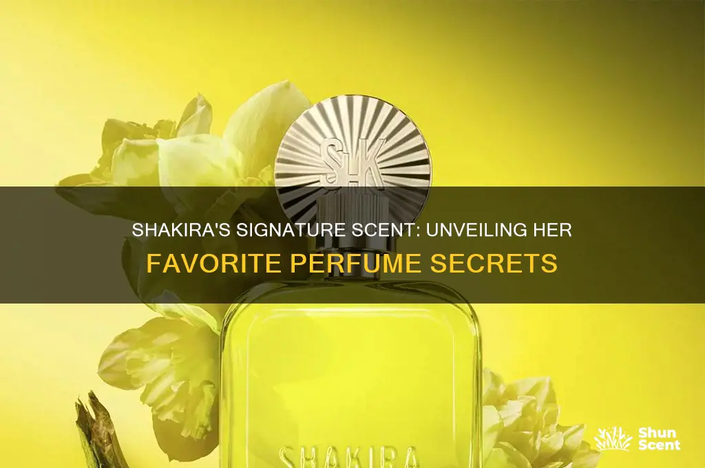 what perfume does shakira wear