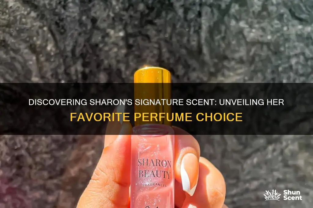 what perfume does sharon