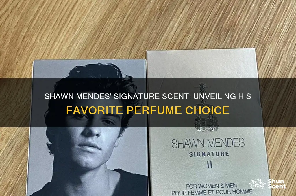 what perfume does shawn mendes use