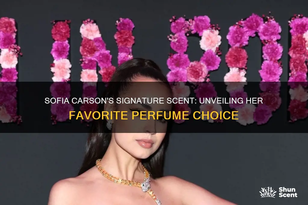 what perfume does sofia carson wear