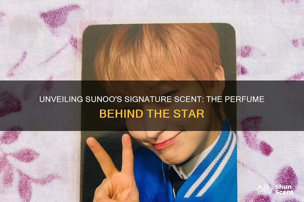 what perfume does sunoo use