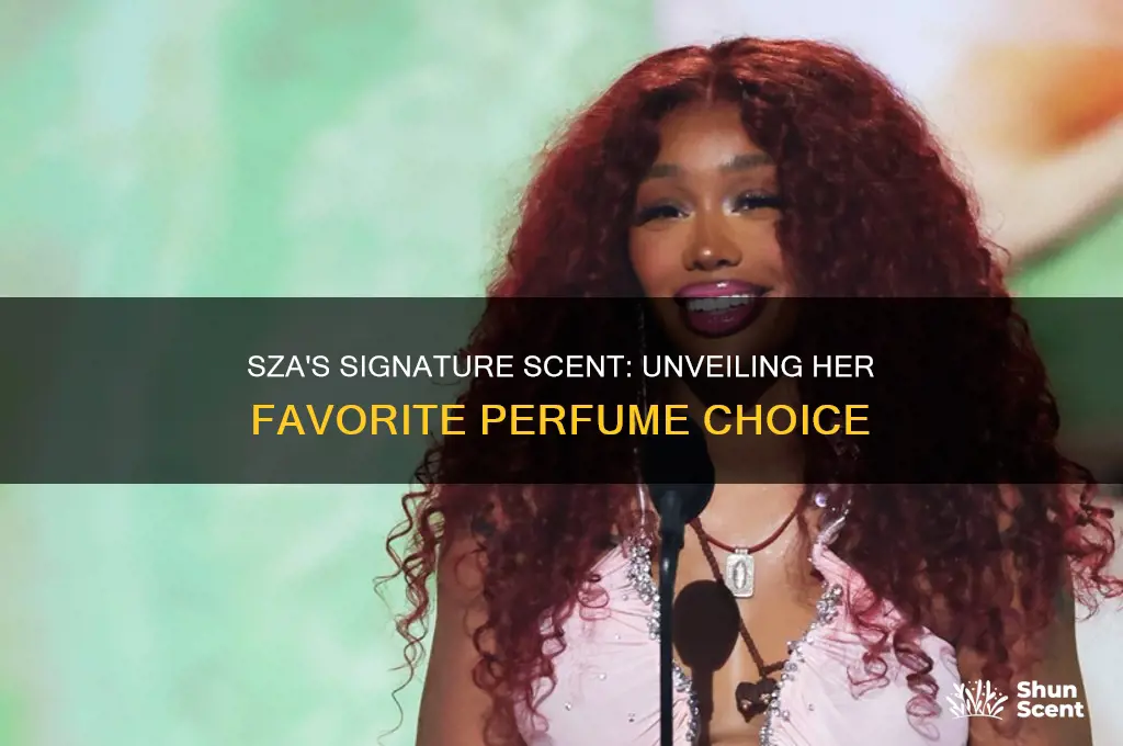 what perfume does sza wear