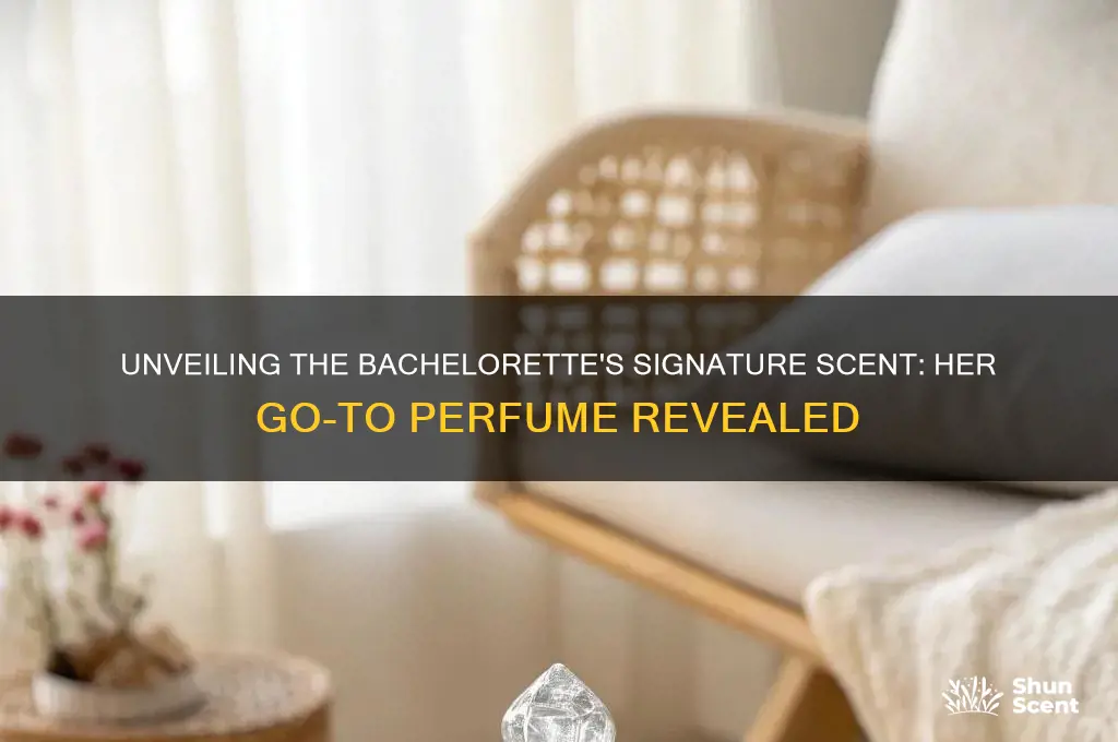 what perfume does the bacherloret wear