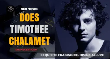 Timothée Chalamet's Signature Scent: Unveiling His Favorite Perfume