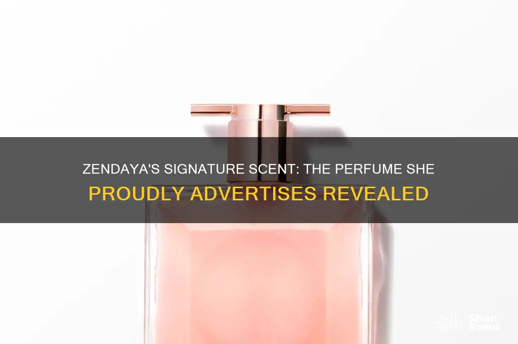 what perfume does zendaya advertise