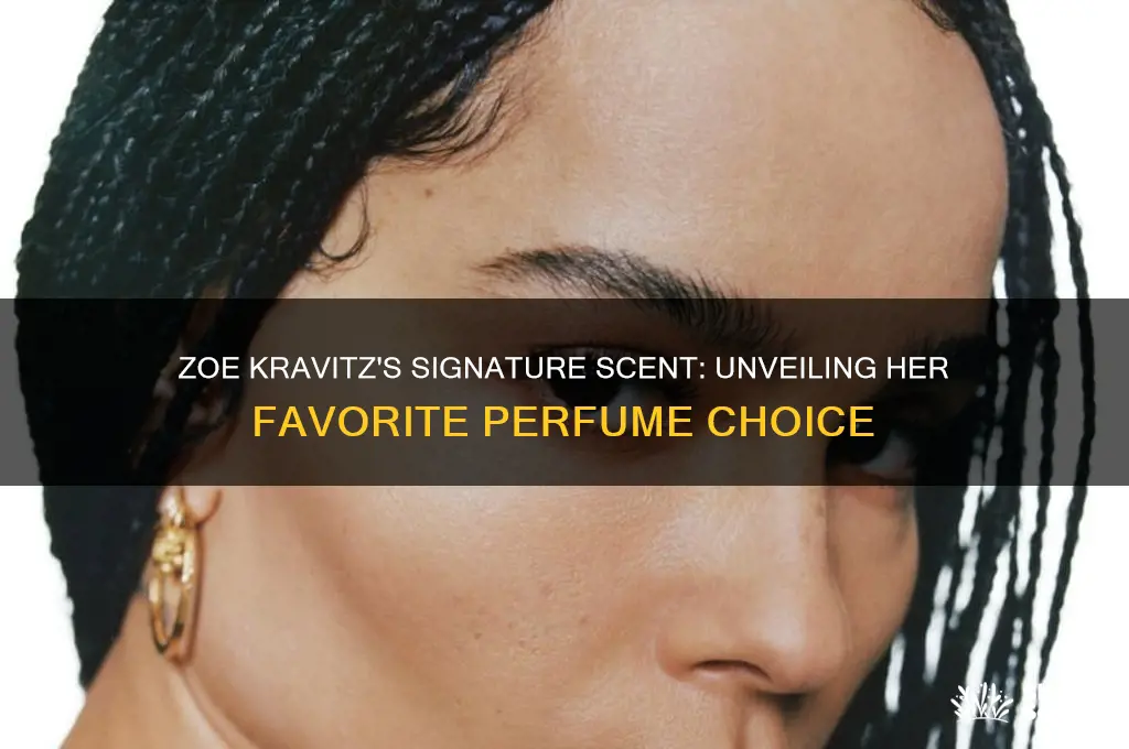 what perfume does zoe kravitz wear