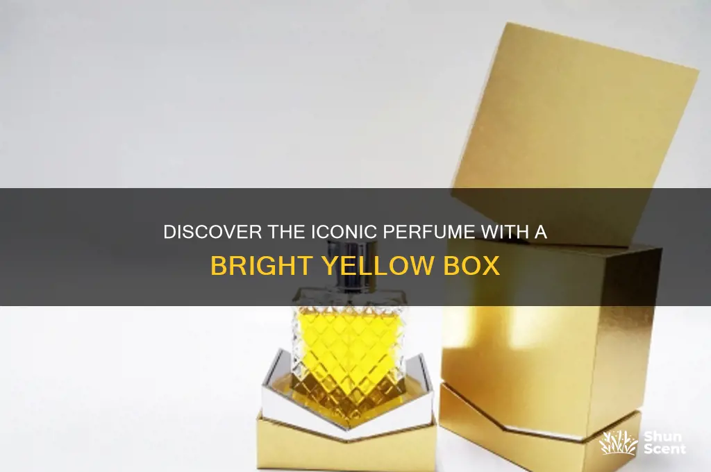what perfume has a yellow box