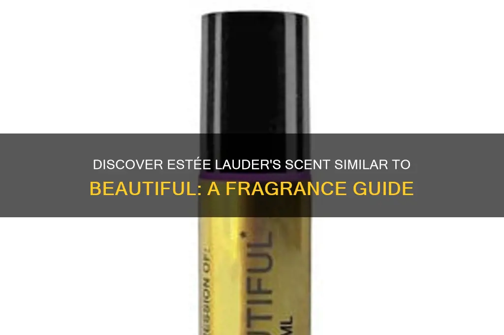 what perfume in este lauder line is close to beautiful
