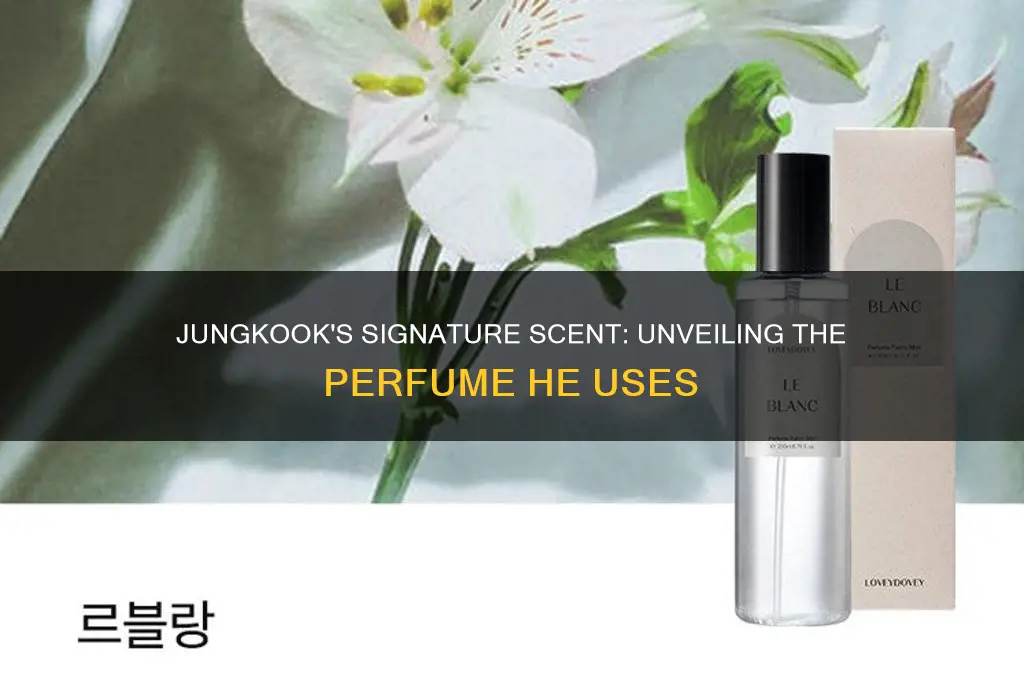 what perfume jungkook use