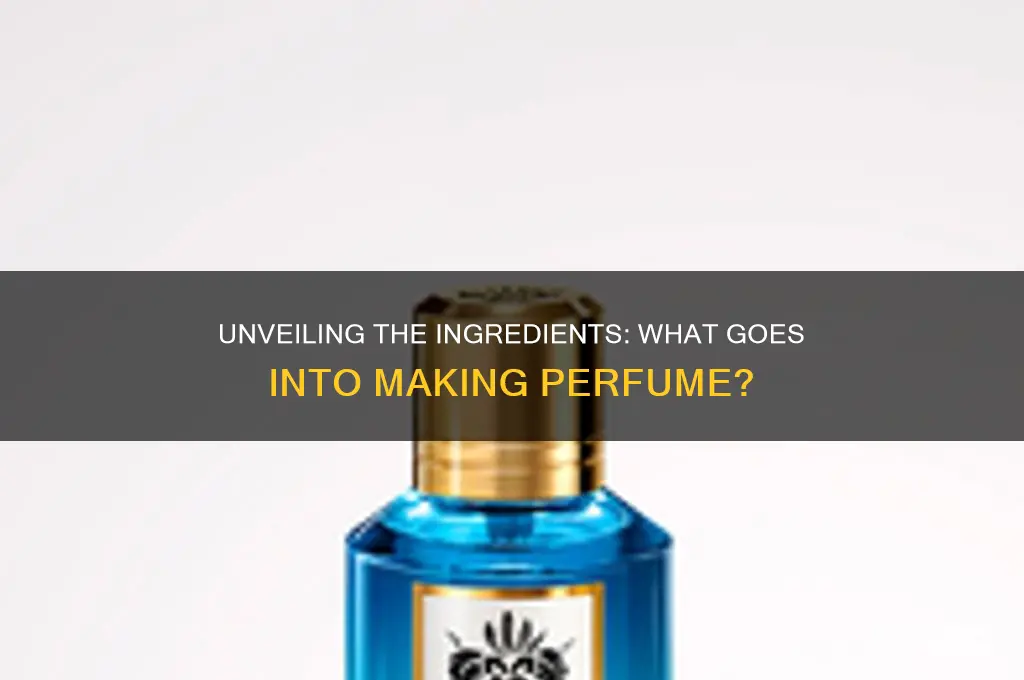 what perfume made of