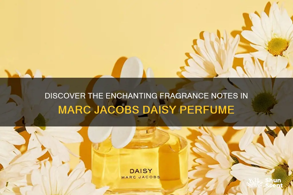 what perfume notes are in marc jacobs daisy