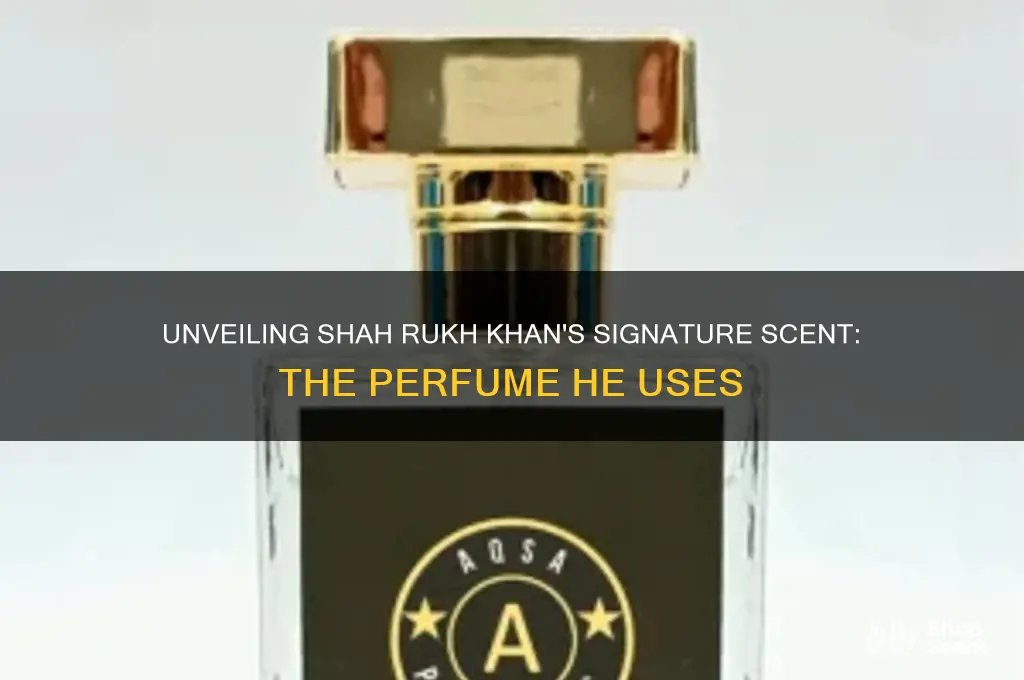 what perfume shah rukh khan use