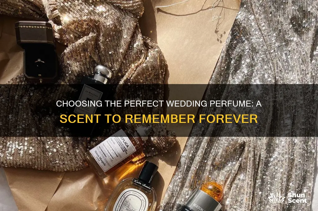 what perfume should i wear for my wedding