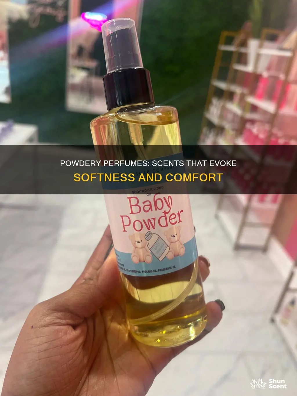 what perfume smell like baby powder