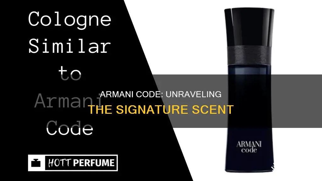 what perfume smells like armani code