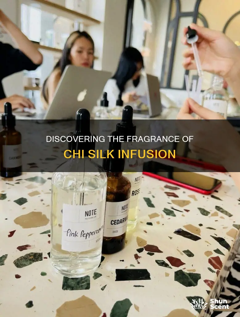 what perfume smells like chi silk infusion