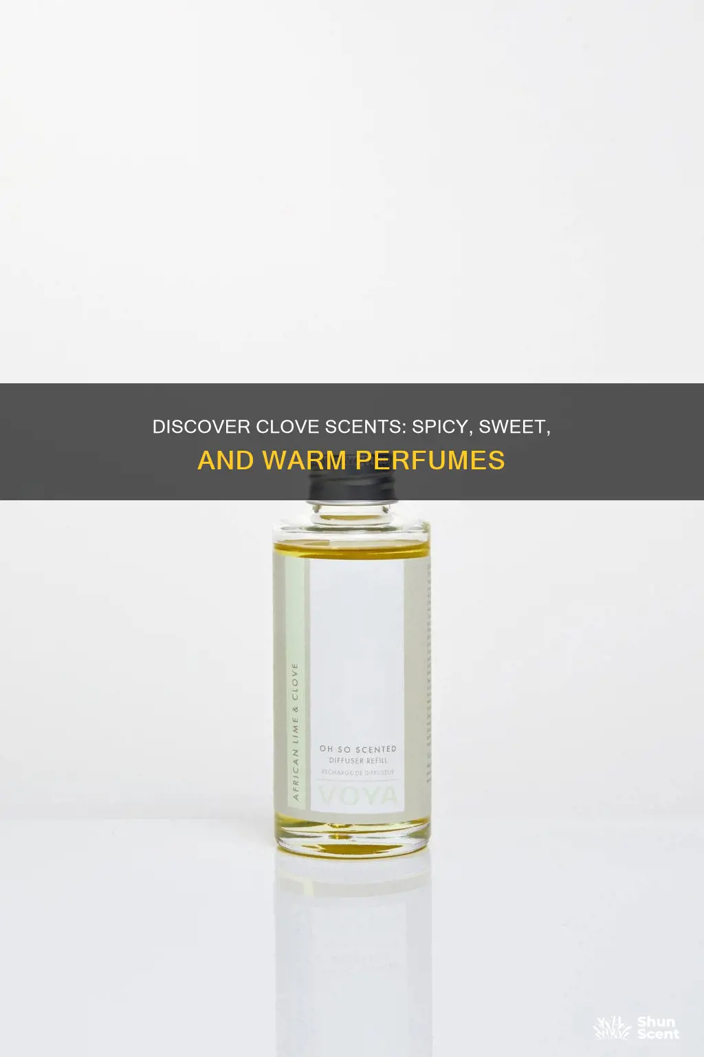 what perfume smells like clove