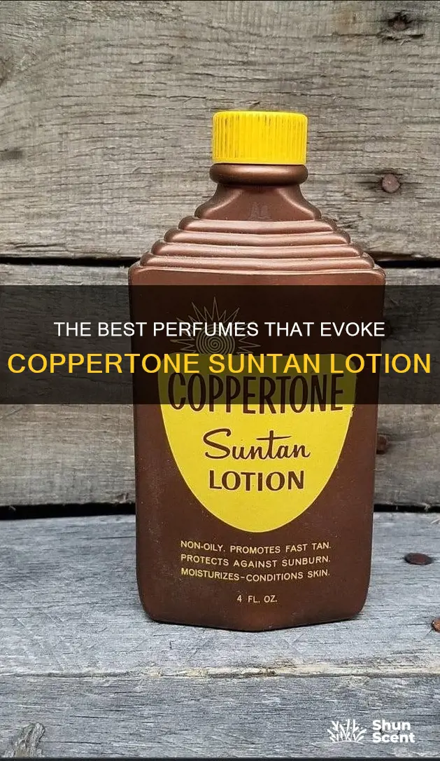 what perfume smells like coppertone suntan lotion