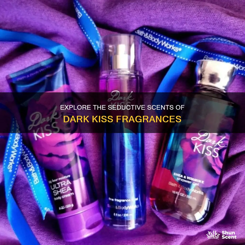 what perfume smells like dark kiss