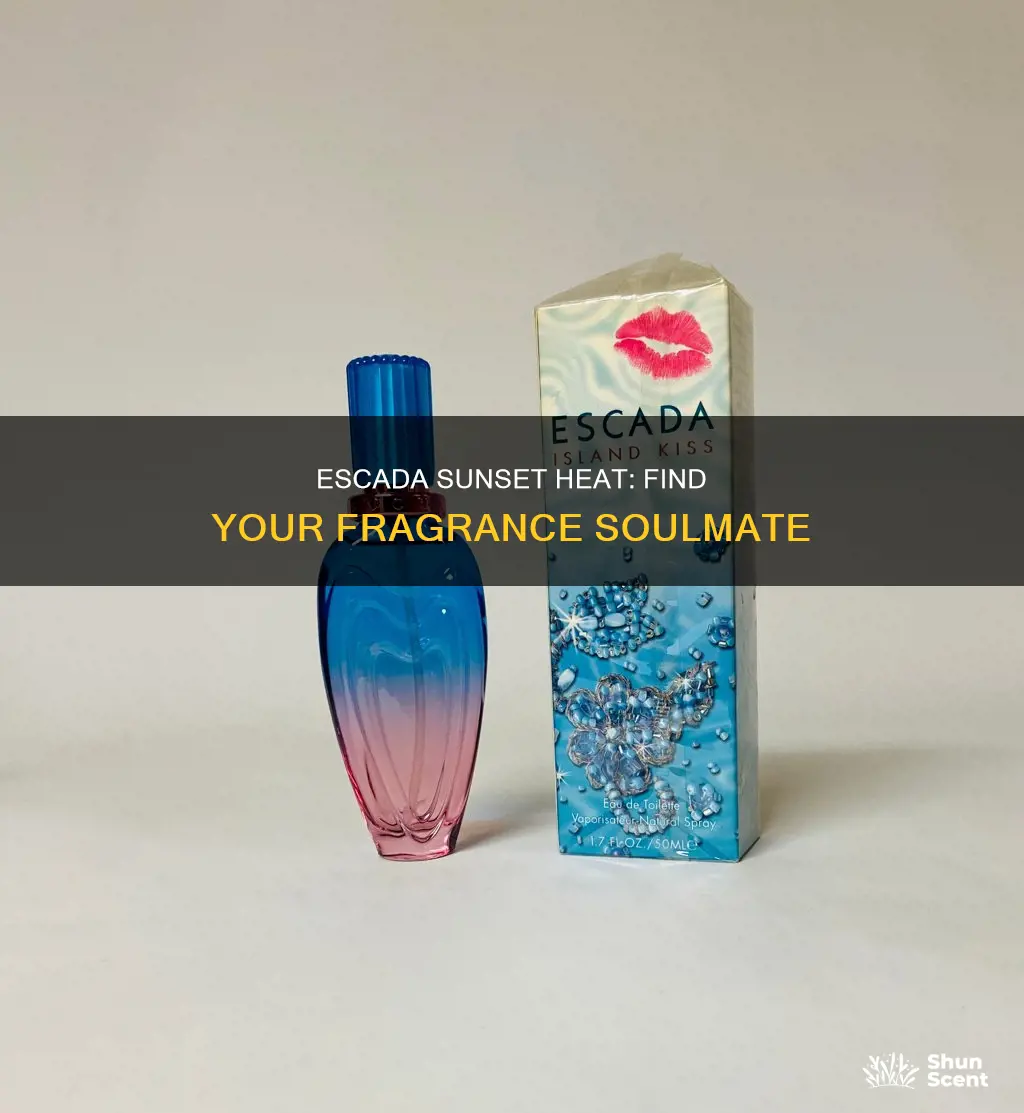 what perfume smells like escada sunset heat