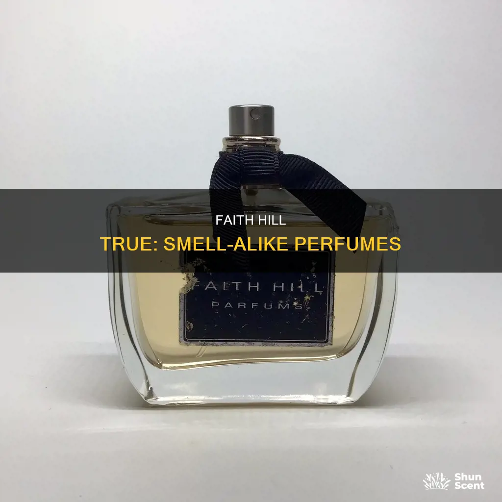 what perfume smells like faith hill true