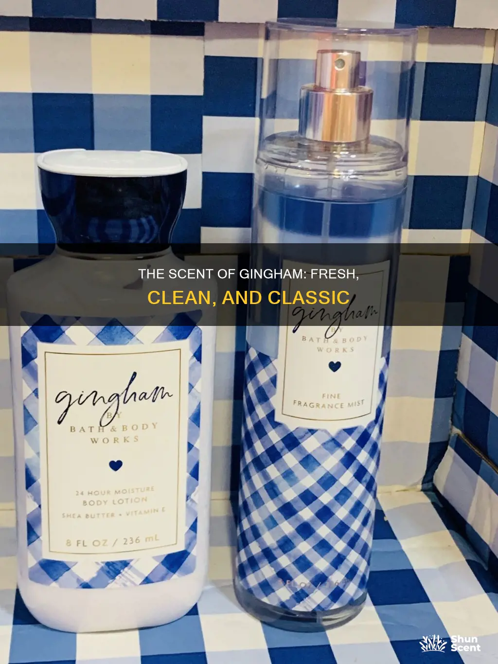 what perfume smells like gingham