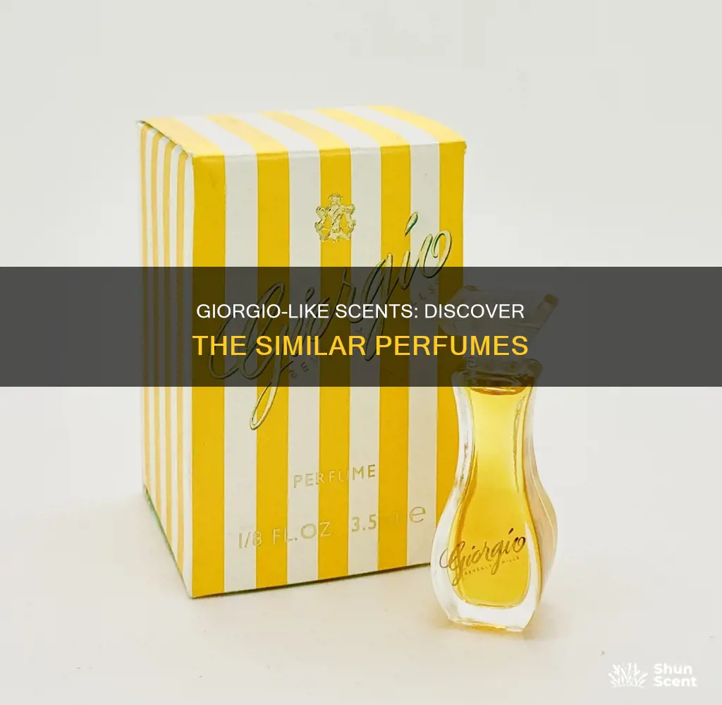 what perfume smells like giorgio