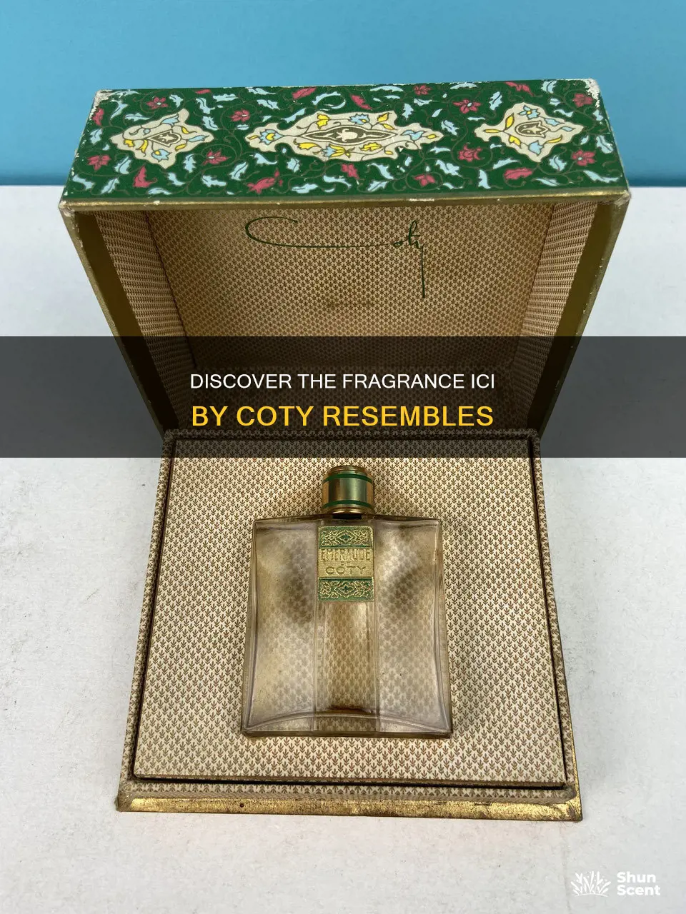 what perfume smells like ici by coty